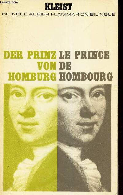 LE PRINCE DE HOMBOURG - DER PRINZ VON HOMBURG.