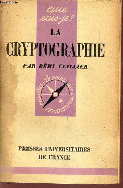 LA CRYPTOGRAPHIE.