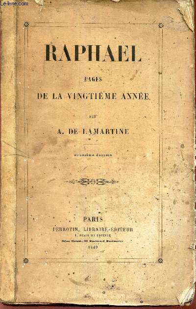 RAPHAEL - PAGES DE LA VINGTIEME ANNEE.