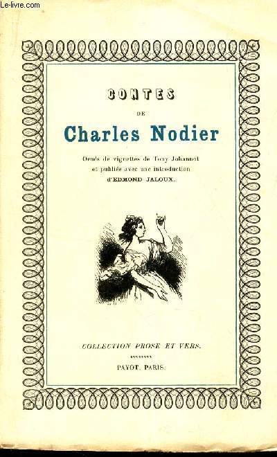 CONTES DE CHARLES NODIER