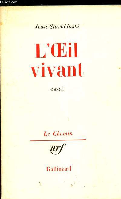 L'OEIL VIVANT - ESSAI.