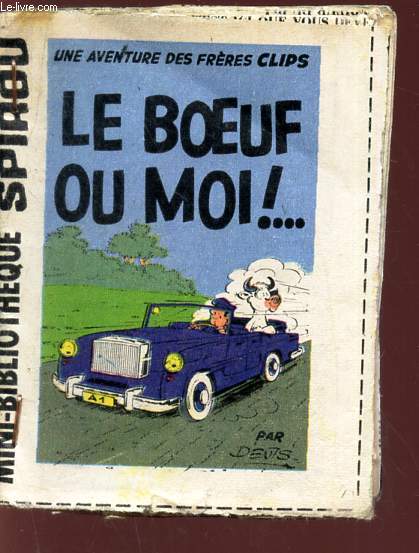 LE BOEUF OU MOI - N 356/ MINI-BIBLIOTHEQUE SPIROU.