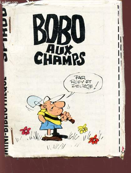 BOBO AU CHAMPS - N331/ MINI-BIBLIOTHEQUE SPIROU.