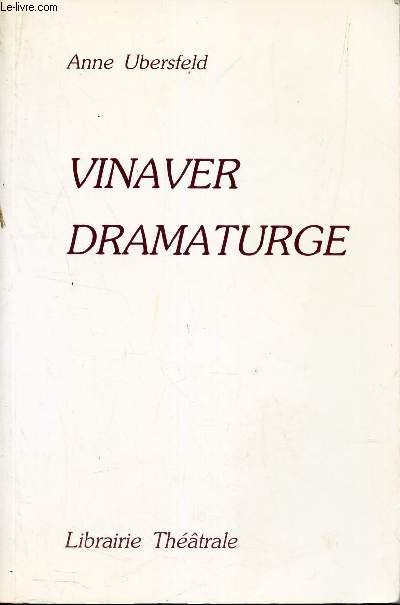 VINAVER DRAMATURGE.