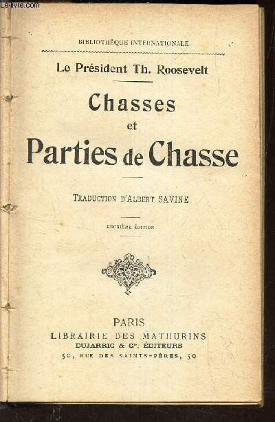 CHASSES ET PARTIES DE CHASSE.