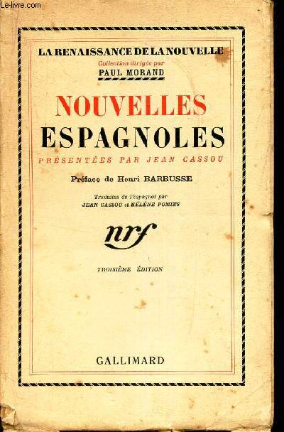 NOUVELLES ESPAGNOLES.