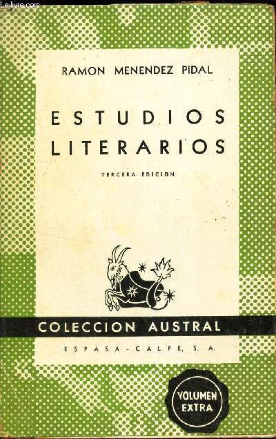 ESTUDIOS LITERARIOS.