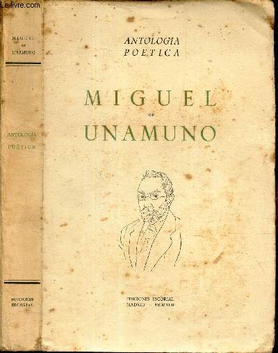MIGUEL DE UNAMUNO. - VIVANGO LUIS FILIPE - 1942 - Afbeelding 1 van 1