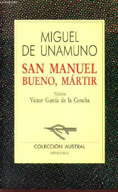 SAN MANUEL BUENO, MARTI