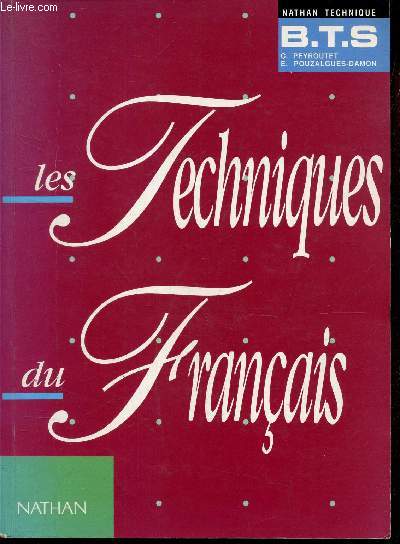 Les techniques du francais.