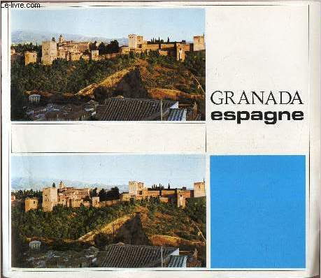 Granada - Espagne (plaquette)