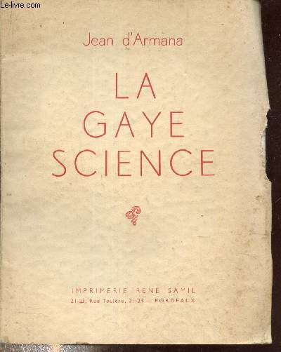 LA GAYE SCIENCE.