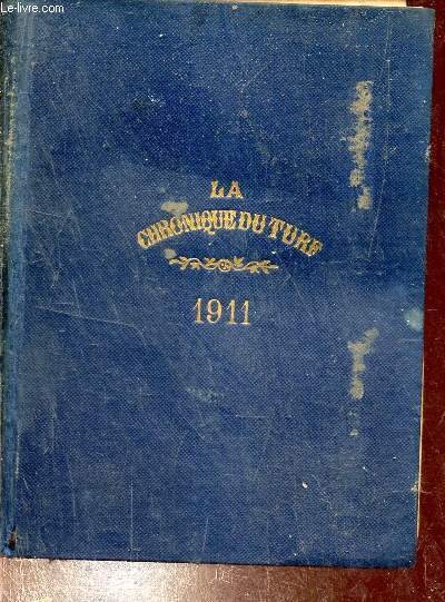 Annuaire de la chronique du Turf 1911 - 38me anne.
