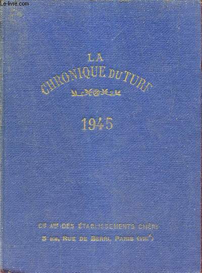 Annuaire de la chronique du Turf 1945 - 72me anne.