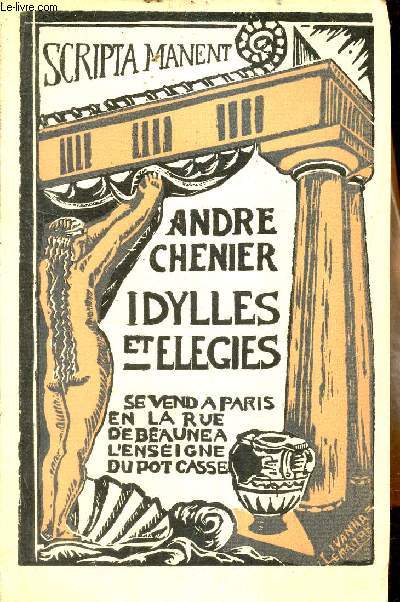 Idylles et lgies - Collection Scripta Manent n5.