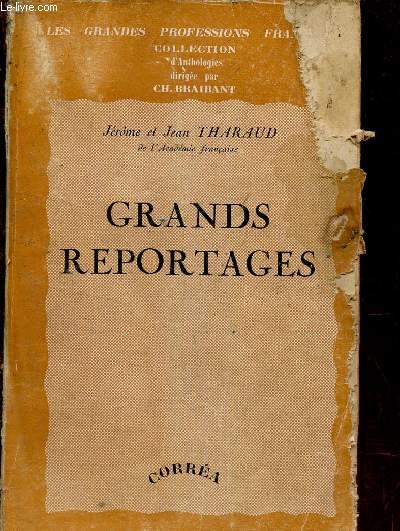 Grands reportage - Collection les grandes professions franaises.