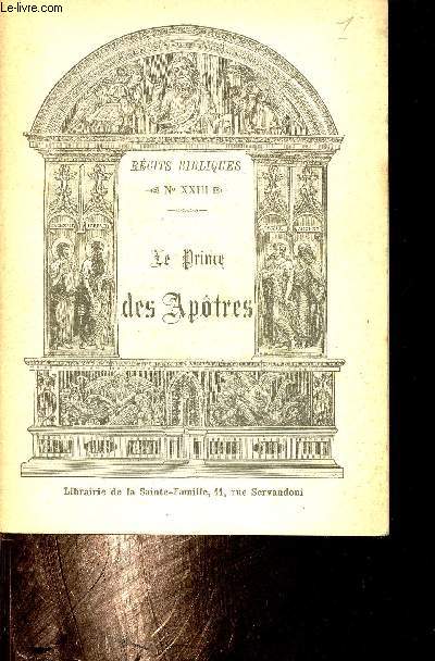 Rcits bibliques nXXIII - Le prince des Aptres.