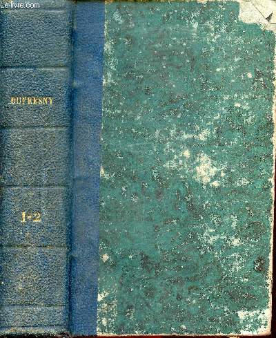 Oeuvres choisies de Dufresny - tomes 1 + 2 en un volume.