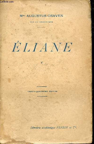 Eliane - tome 2 - 34e dition.