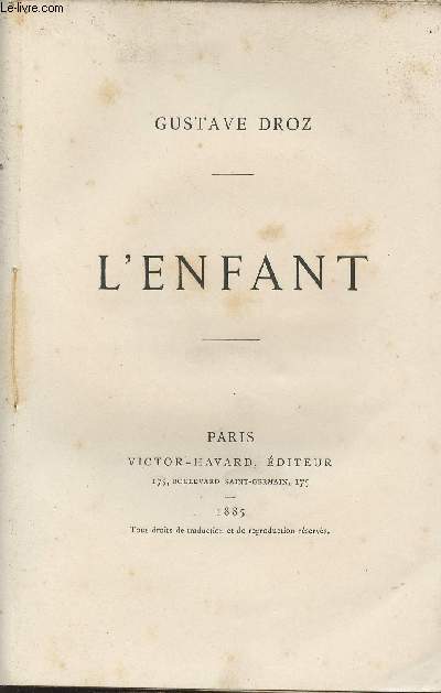 L'enfant.