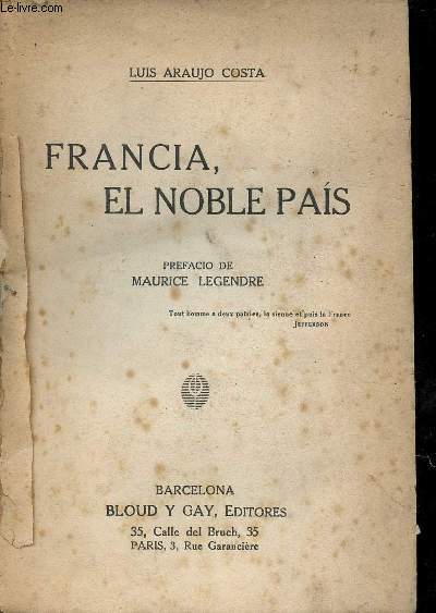 Francia el noble pais.