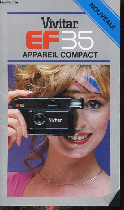 Une plaquette dpliante : Vivitar EF 35 appareil compact.
