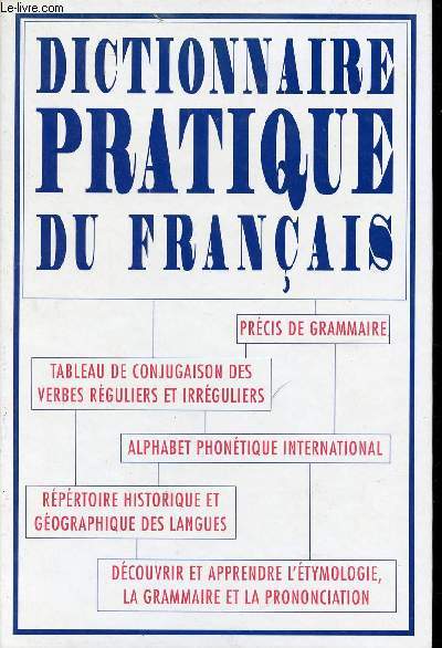 Dictionnaire du franais - 40 000 mots.