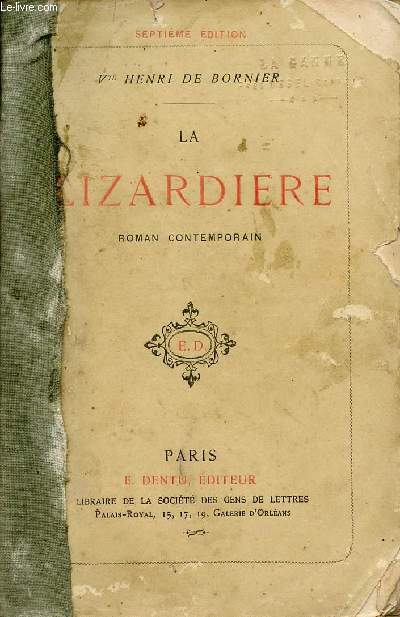 La lizardire - roman contemporain - 7e dition.