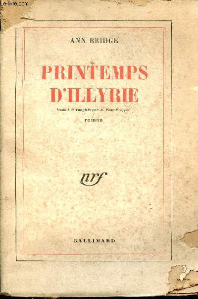Printemps d'illyrie - Roman.