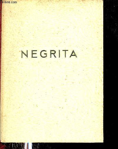 Plaquette : Negrita.