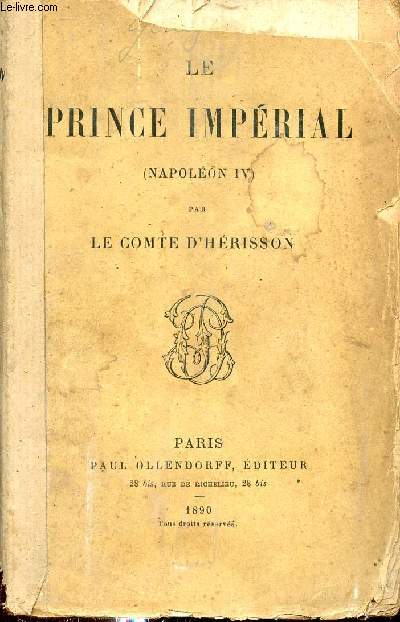Le Prince Imprial (Napolon IV).