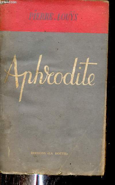 Aphrodite - Moeurs antiques.