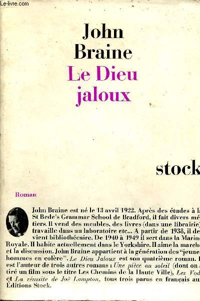 Le Dieu jaloux - Roman.