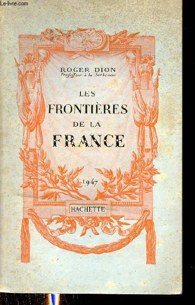 Les frontires de la France.