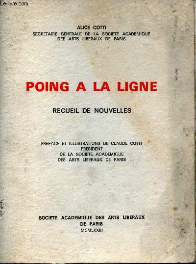 Poing  la ligne - Recueil de nouvelles.