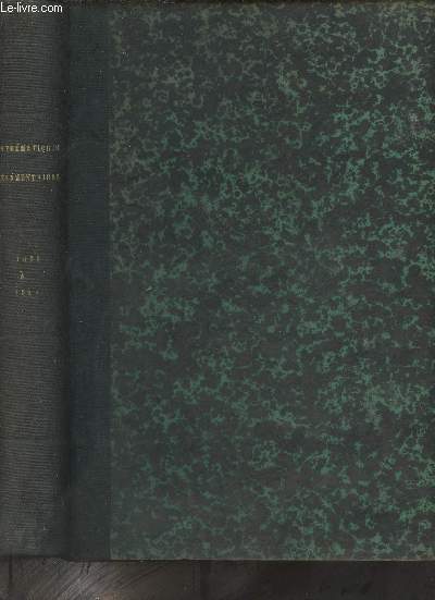 Journal de mathématiques élémentaires - Année 1891 à l'année 1895.