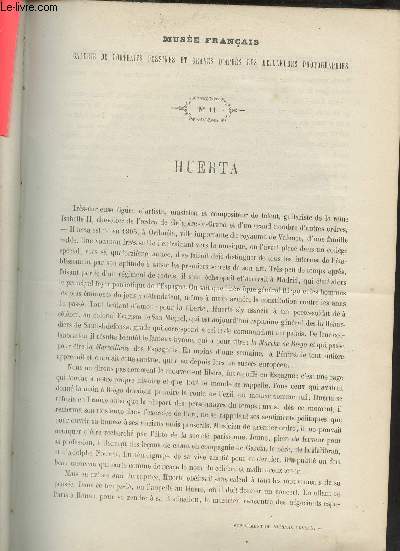 Le Muse Franais portraits des contemporains dessins d'aprs les meilleurs photographies - 1862 - Huerta.