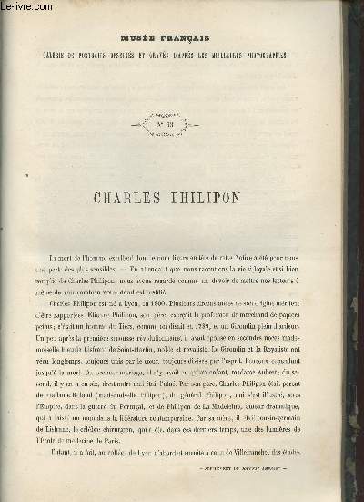 Le Muse Franais portraits des contemporains dessins d'aprs les meilleurs photographies - 1862 - Charles Philipon.