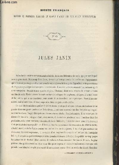 Le Muse Franais portraits des contemporains dessins d'aprs les meilleurs photographies - 1862 - Jules Janin.