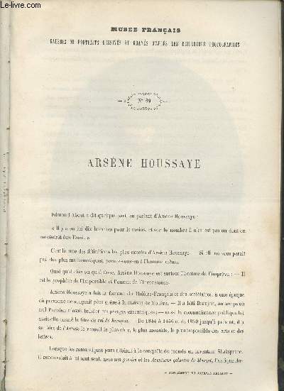 Le Muse Franais portraits des contemporains dessins d'aprs les meilleurs photographies - 1862 - Arsne Houssaye.