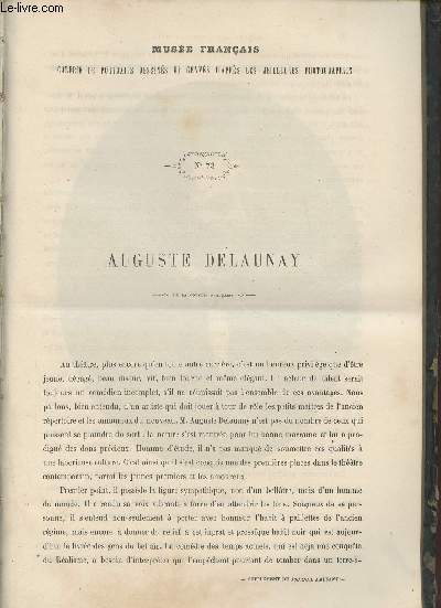 Le Muse Franais portraits des contemporains dessins d'aprs les meilleurs photographies - 1862 - Auguste Delaunay.