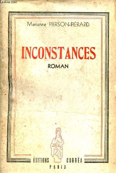 Inconstances - Roman.