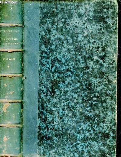 Matines littraires - Cours complet de littrature moderne - Tome 4.