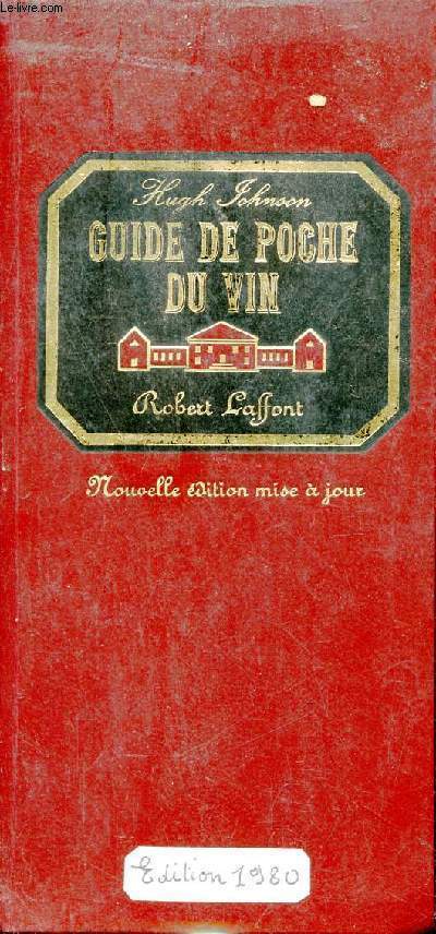 Guide de poche du vin - Nouvelle dition mise  jour.