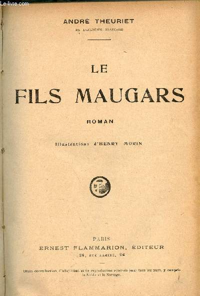 Le fils Maugars - Roman.