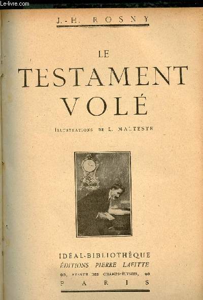 Le testament vol.