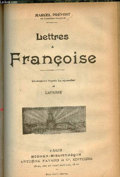Lettres  Franoise.