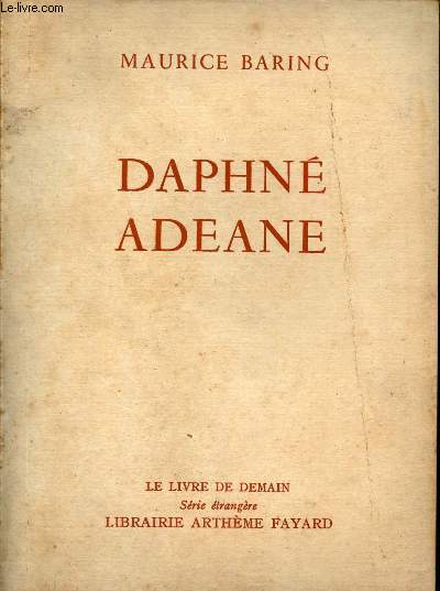 Daphn Adeane - Collection Le livre de demain srie trangre.