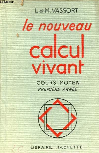 Le nouveau calcul vivant cours moyen premire anne.