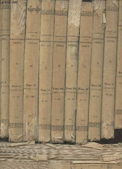 Dictionnaire universel d'histoire naturelle - En 24 volumes - Incomplet manque le tome 7 2e partie.